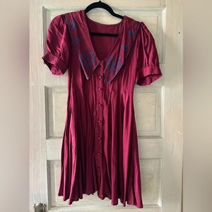 Widow Cute Babydoll Skater Dress, Small